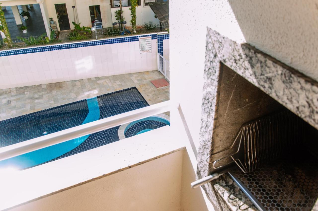 Apto no Itaguá, 2 dts, wifi, piscina e ar condicionado Ubatuba Exterior foto